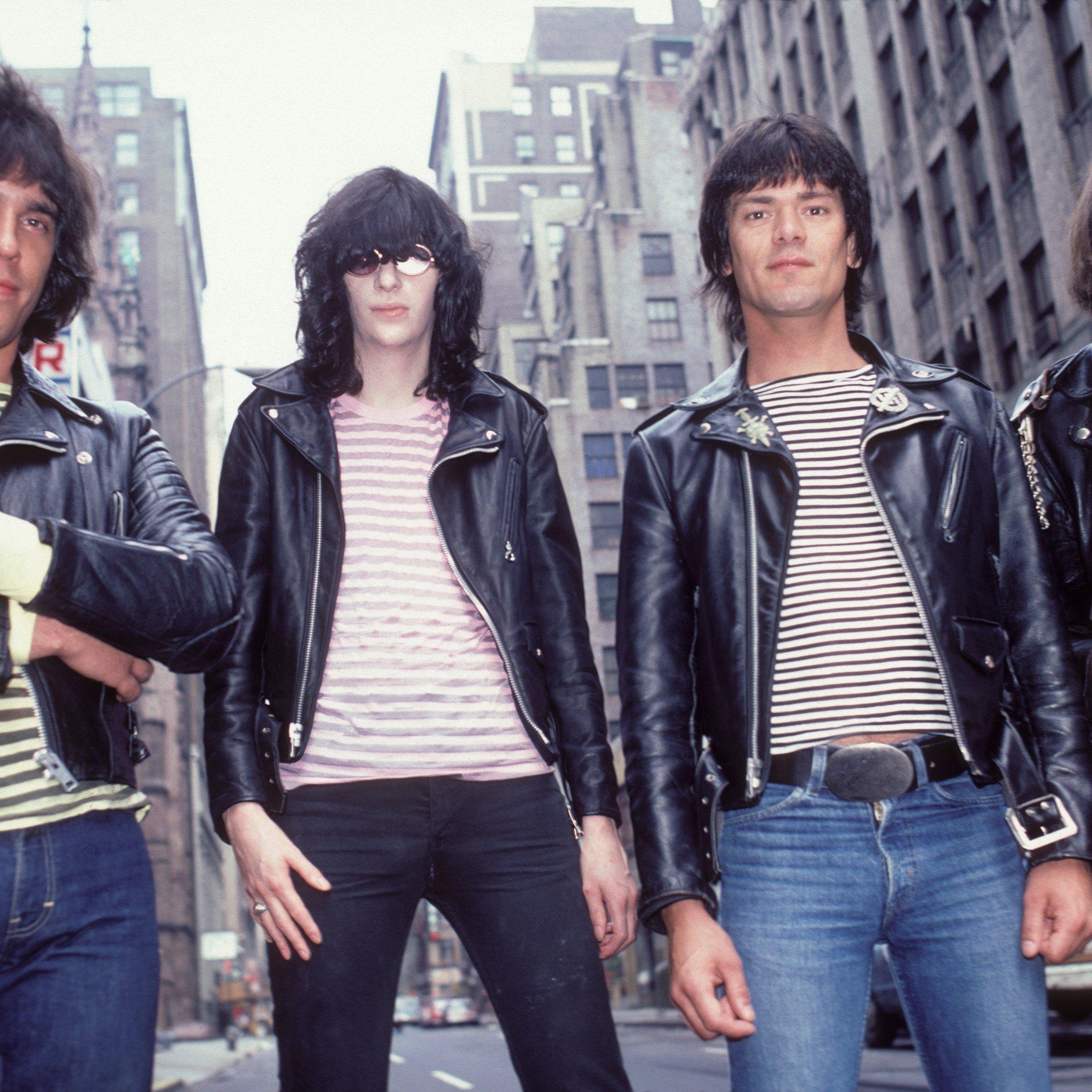 The Ramones - NYC in 1981 (photo by Ebet Roberts)
