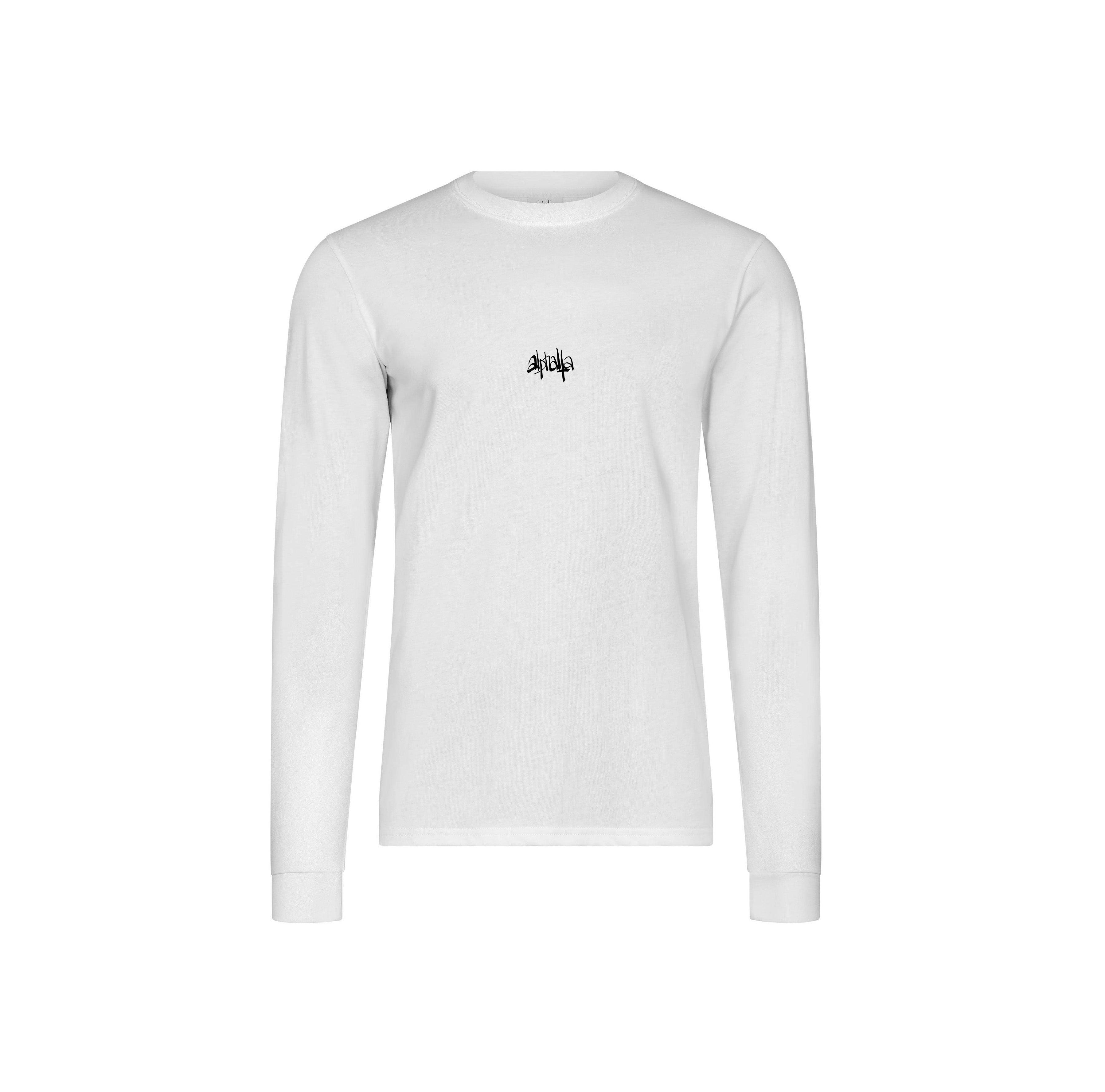 ALPHALFA LONGSLEEVE OCCIDENT FLOWERS-WHITE - WATERKANT Store -Hamburg Ottensen Altona