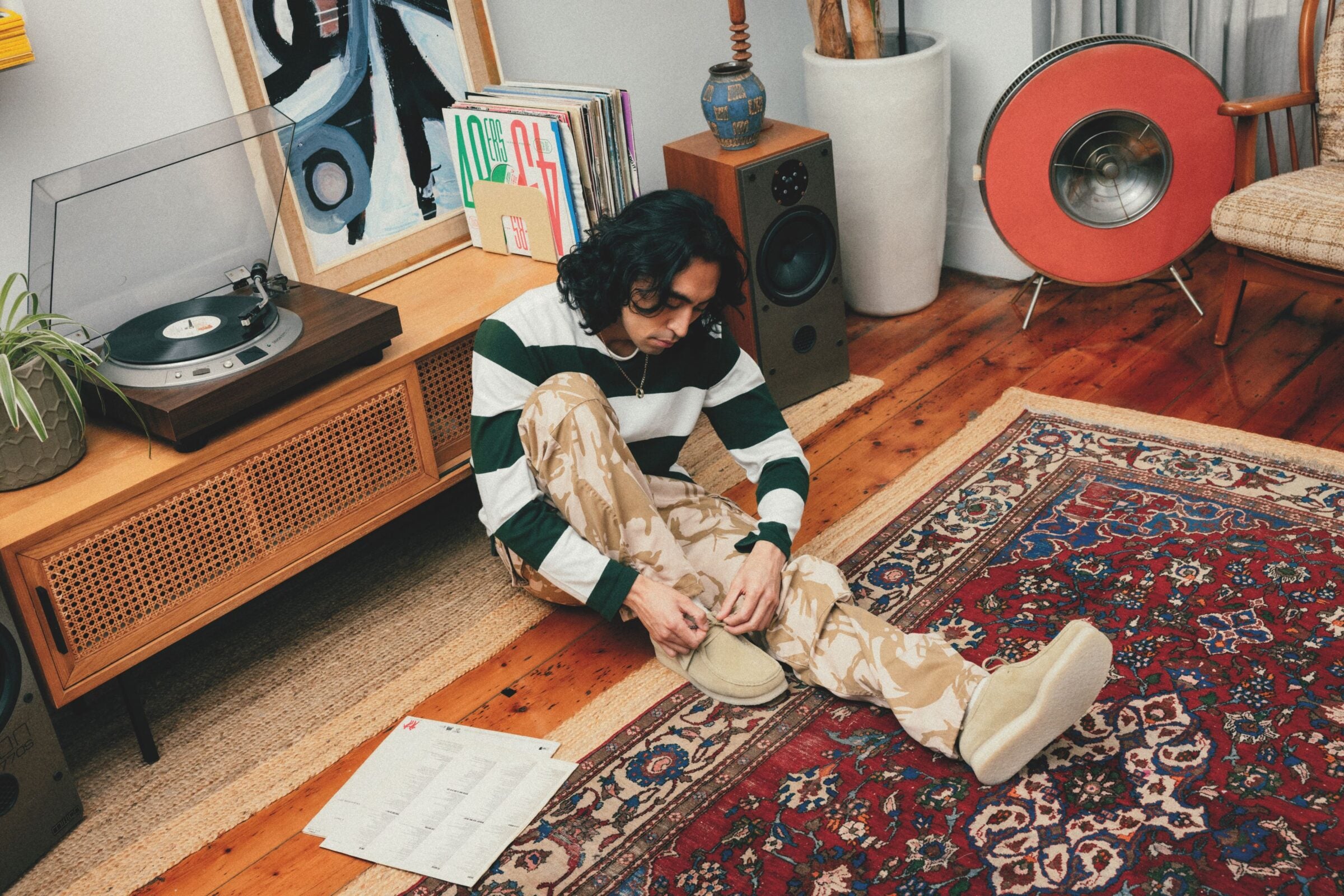 Clarks Walabees Maple Suede