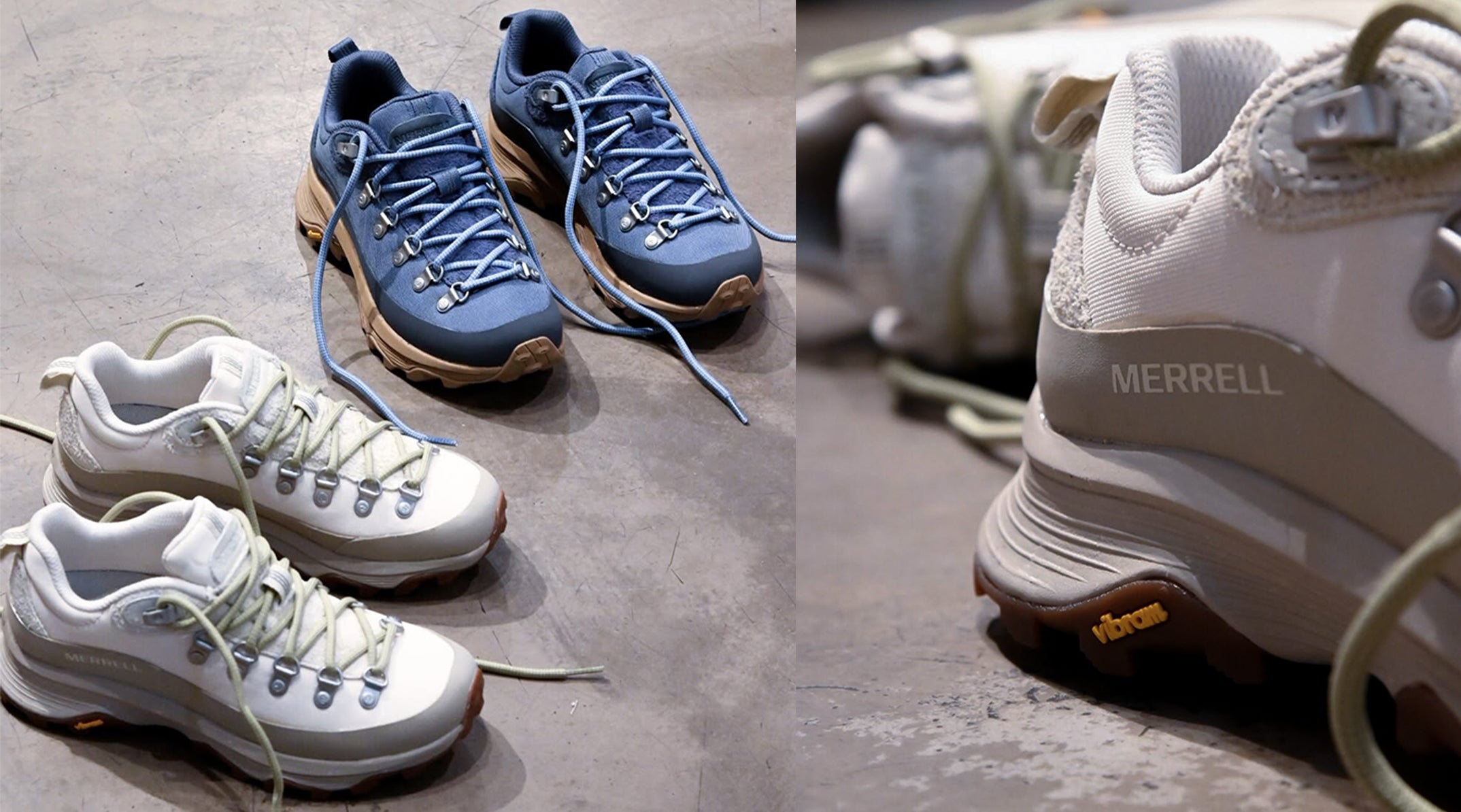 Waterkant Store Merrell Ontario SP Lace SE Indigo Stucco