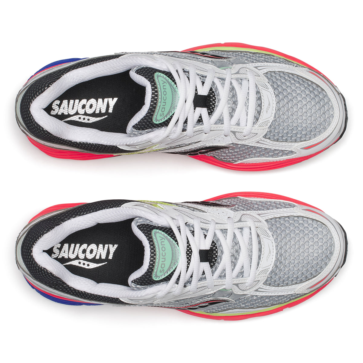 SAUCONY PROGRID OMNI 9 - WHITE/VIZIRED