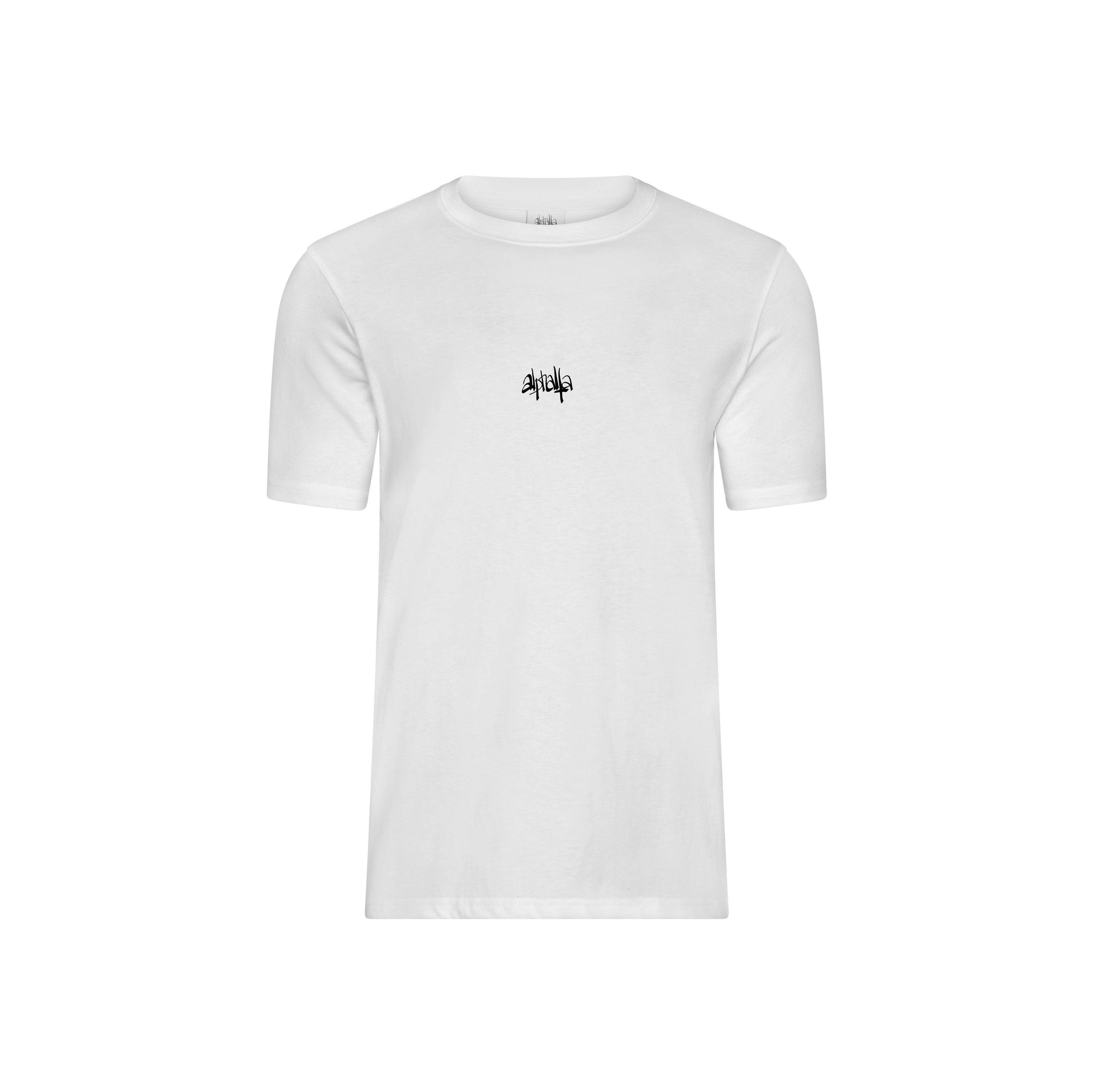 ALPHALFA T-SHIRT ORIENT FLOWERS-WHITE - WATERKANT Store -Hamburg Ottensen Altona