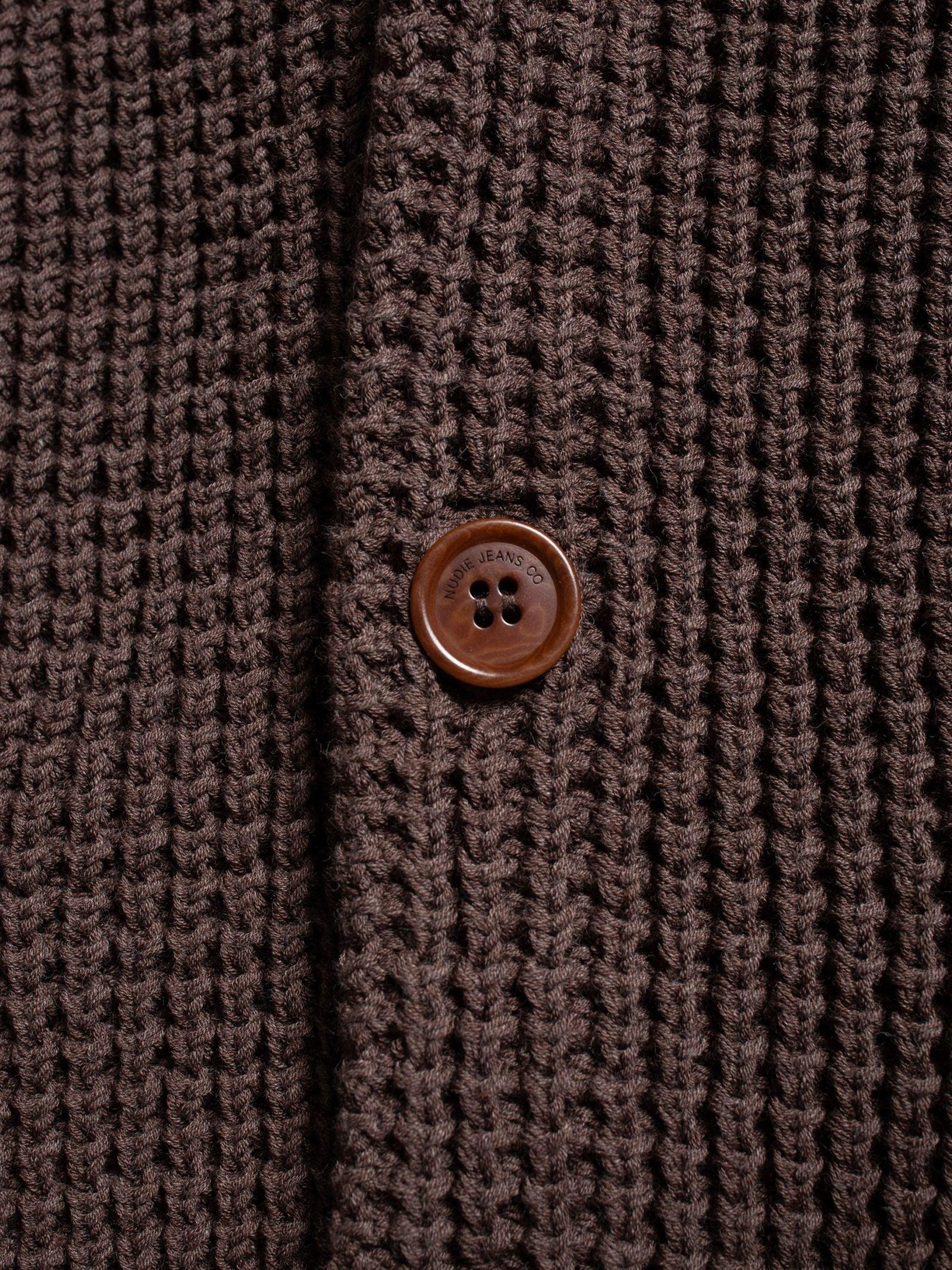 NUDIE JEANS KENT PINEAPPLE CARDIGAN - WATERKANT Store -Hamburg Ottensen Altona