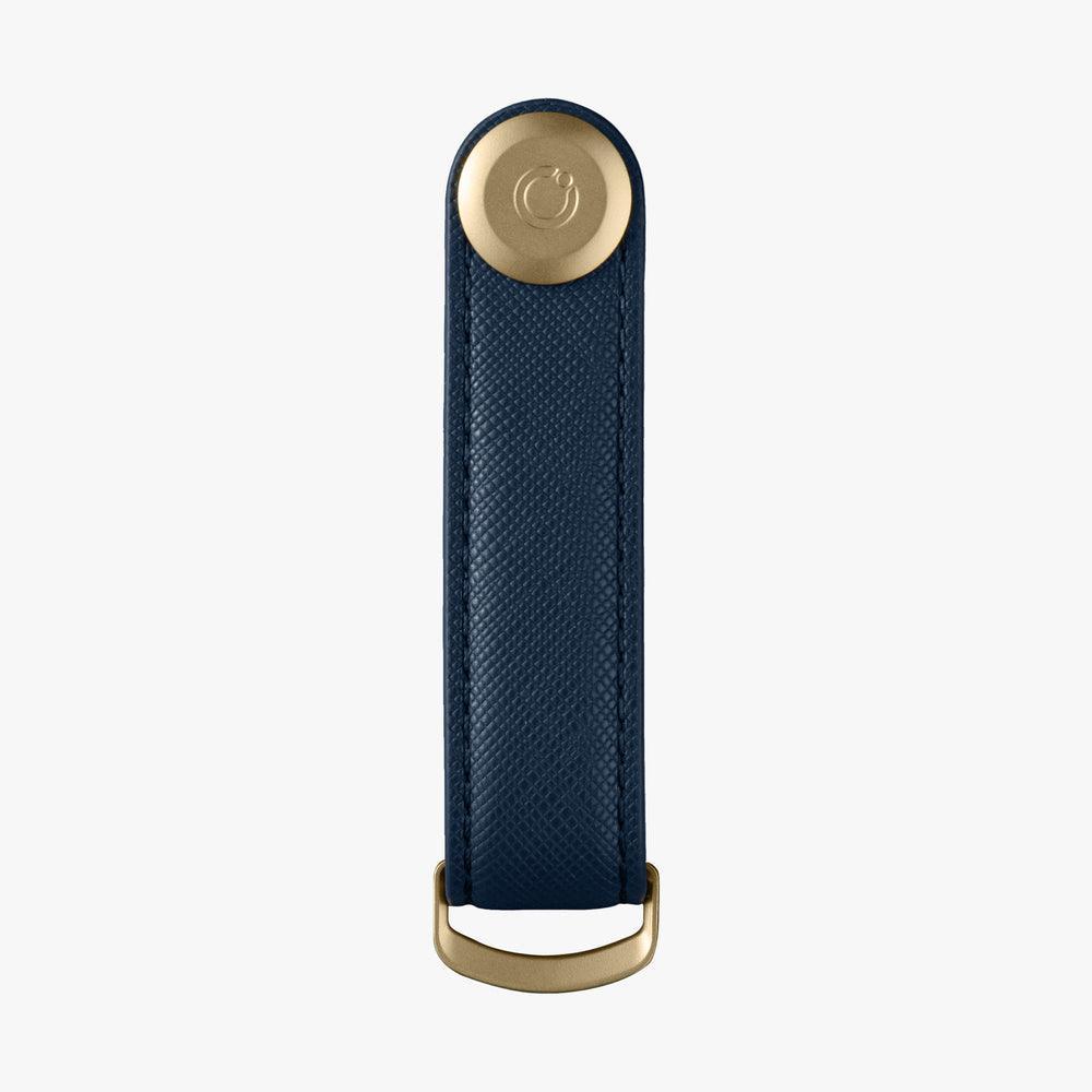 ORBITKEY SAFFIANO LEATHER KEY ORGANISER-OXFORD NAVY - WATERKANT Store -Hamburg Ottensen Altona