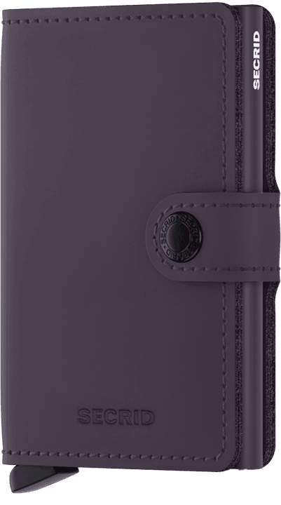 SECRID MINIWALLET MATTE DARK PURPLE - WATERKANT Store -Hamburg Ottensen Altona