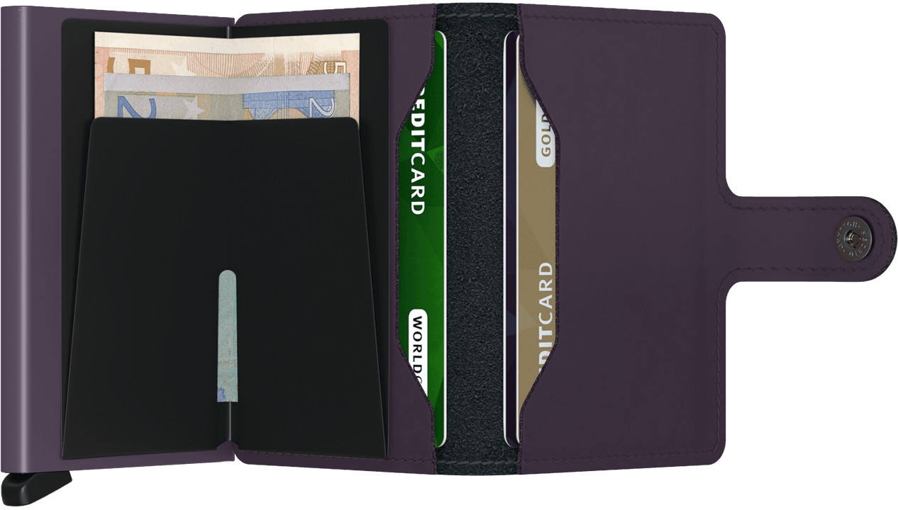 SECRID MINIWALLET MATTE DARK PURPLE - WATERKANT Store -Hamburg Ottensen Altona