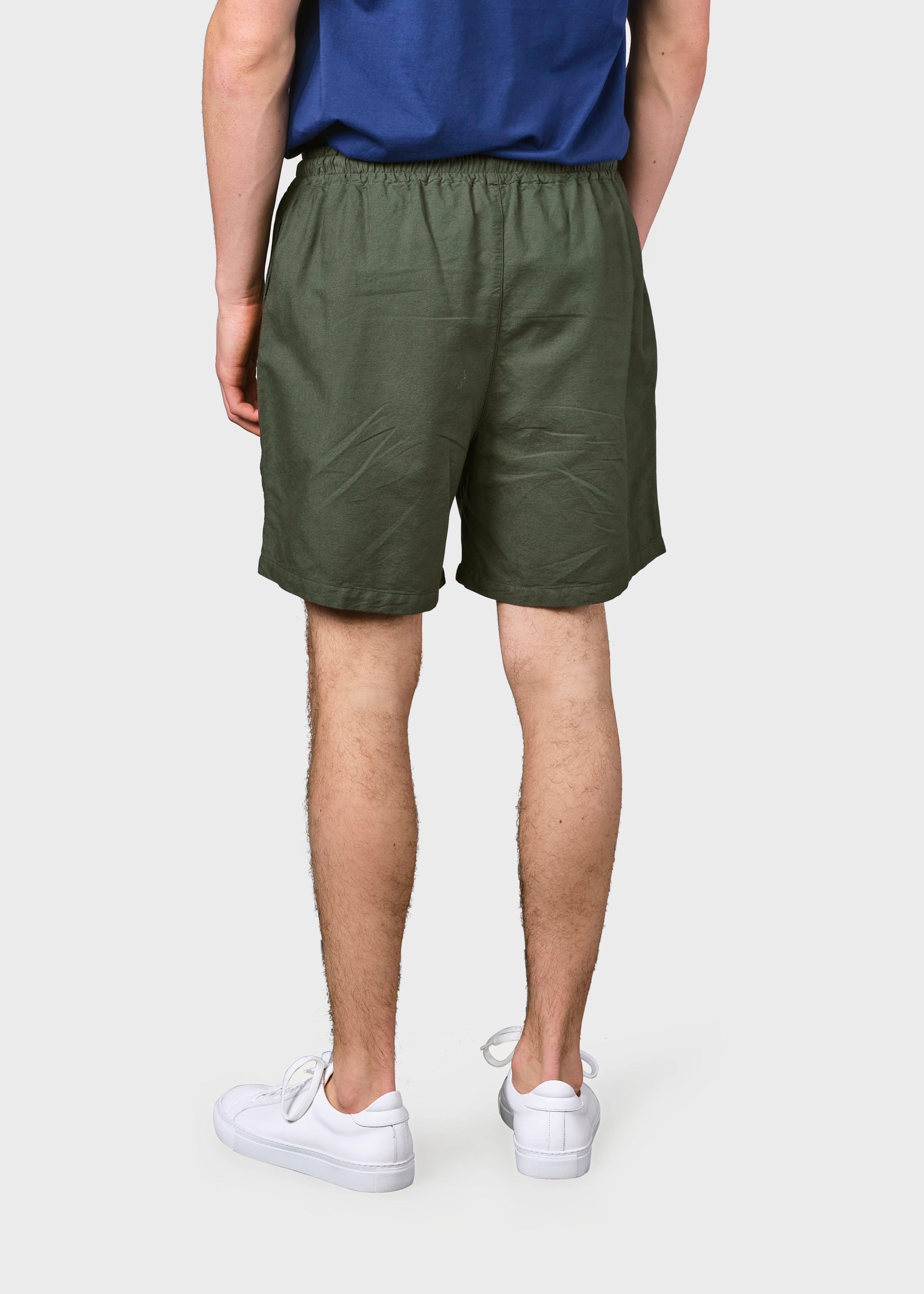 KLITMØLLER COLLECTIVE BERTRAM SHORTS-OLIVE - WATERKANT Store -Hamburg Ottensen Altona