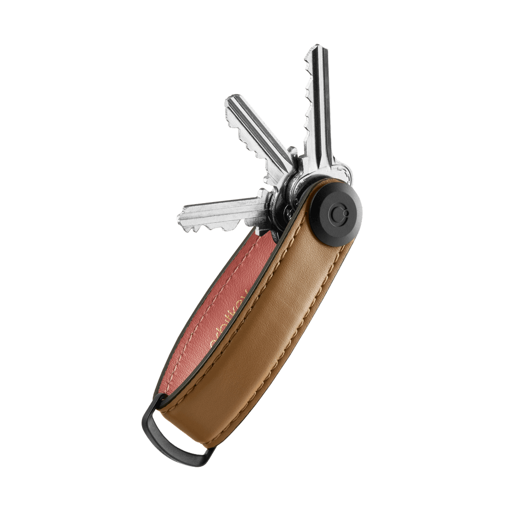 ORBITKEY LEATHER KEY ORGANISER-COCOA ROSE - WATERKANT Store -Hamburg Ottensen Altona