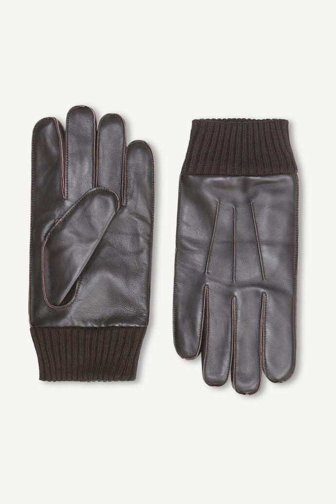 SAMSØE SAMSØE HACKNEY GLOVES 8168-DARK BROWN - WATERKANT Store -Hamburg Ottensen Altona